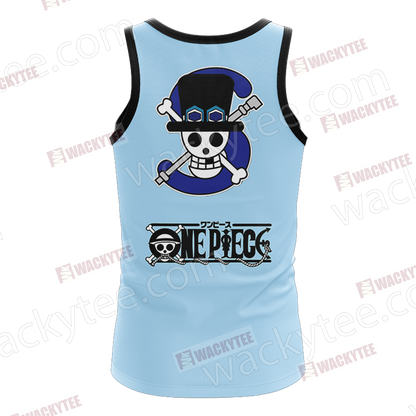 One Piece Sabo Minimalist 3D Tank Top