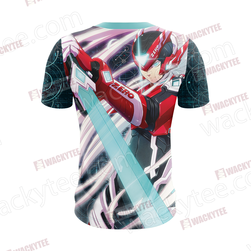 Mega Man - Rockman Zero Unisex 3D T-shirt