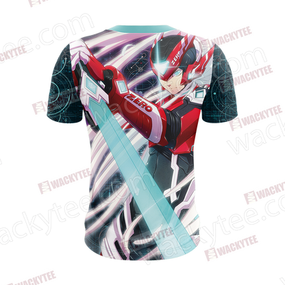 Mega Man - Rockman Zero Unisex 3D T-shirt