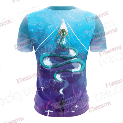 Spirited Away Ogino Chihiro And Haku Unisex 3D T-shirt