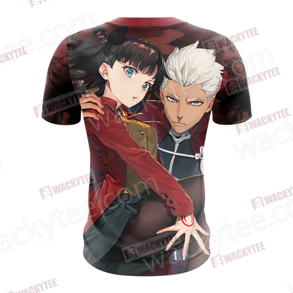 Fate/ Stay Night - Blade And Rin Unisex 3D T-shirt
