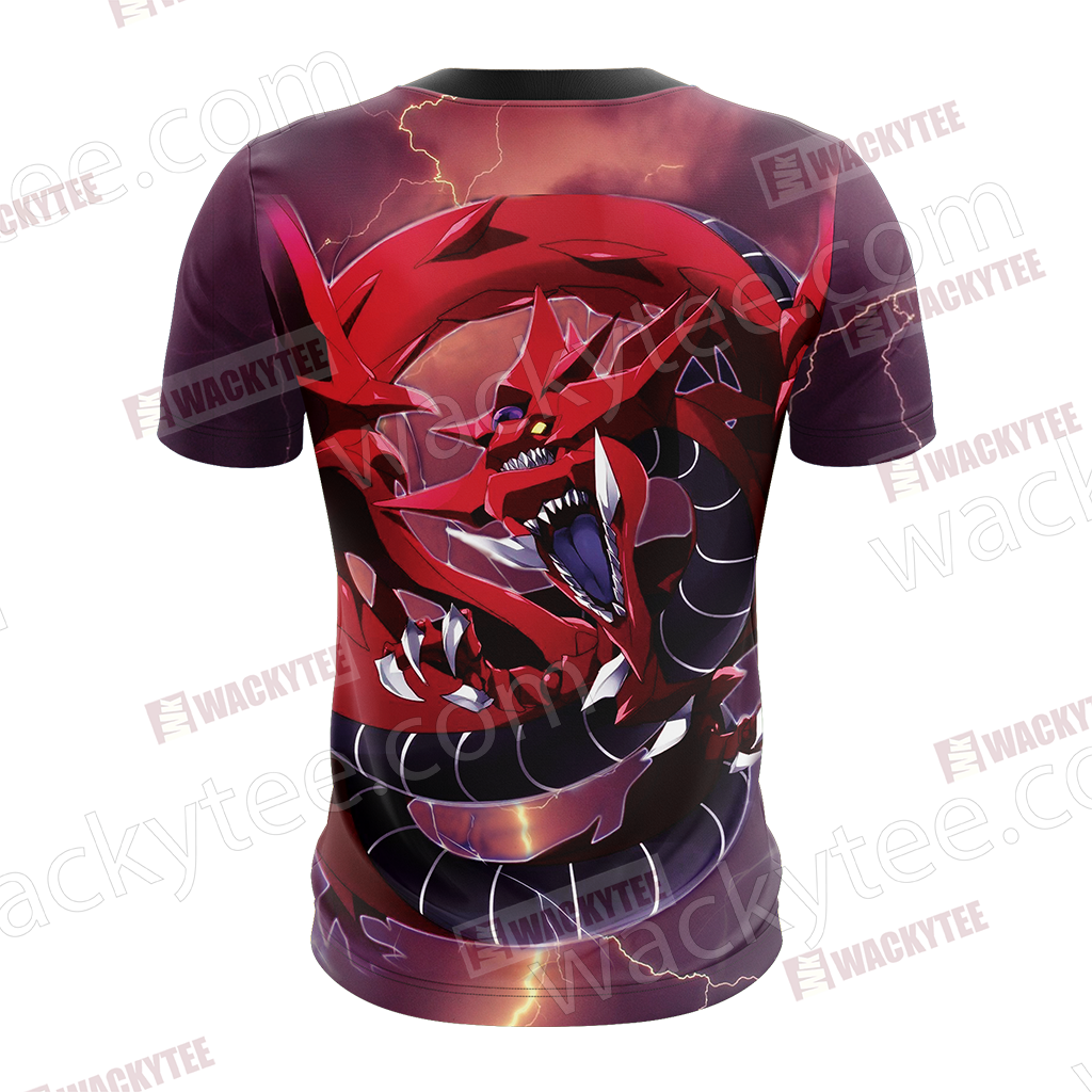 Yu Gi Oh! Slifer The Sky Dragon 3D T-shirt