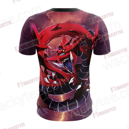 Yu Gi Oh! Slifer The Sky Dragon 3D T-shirt