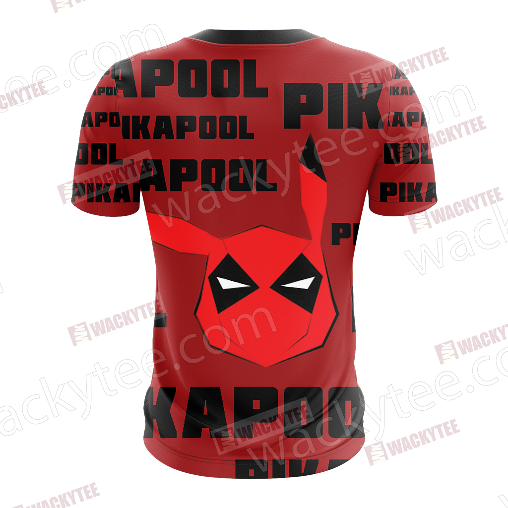 PikaPool Deadpool And Pikachu New Unisex 3D T-shirt