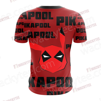 PikaPool Deadpool And Pikachu New Unisex 3D T-shirt