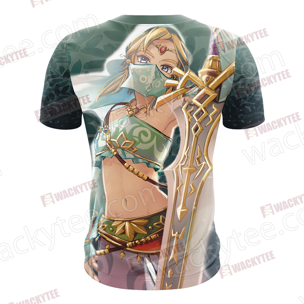 The Legend of Zelda: Breath of the Wild Gerudo Link Unisex 3D T-shirt