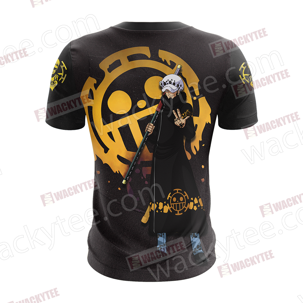 One Piece Trafalgar D. Water Law Unisex 3D T-shirt