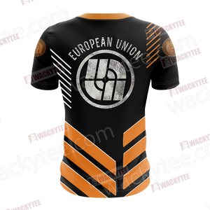 Battlefield 2142 European Union Unisex 3D T-shirt