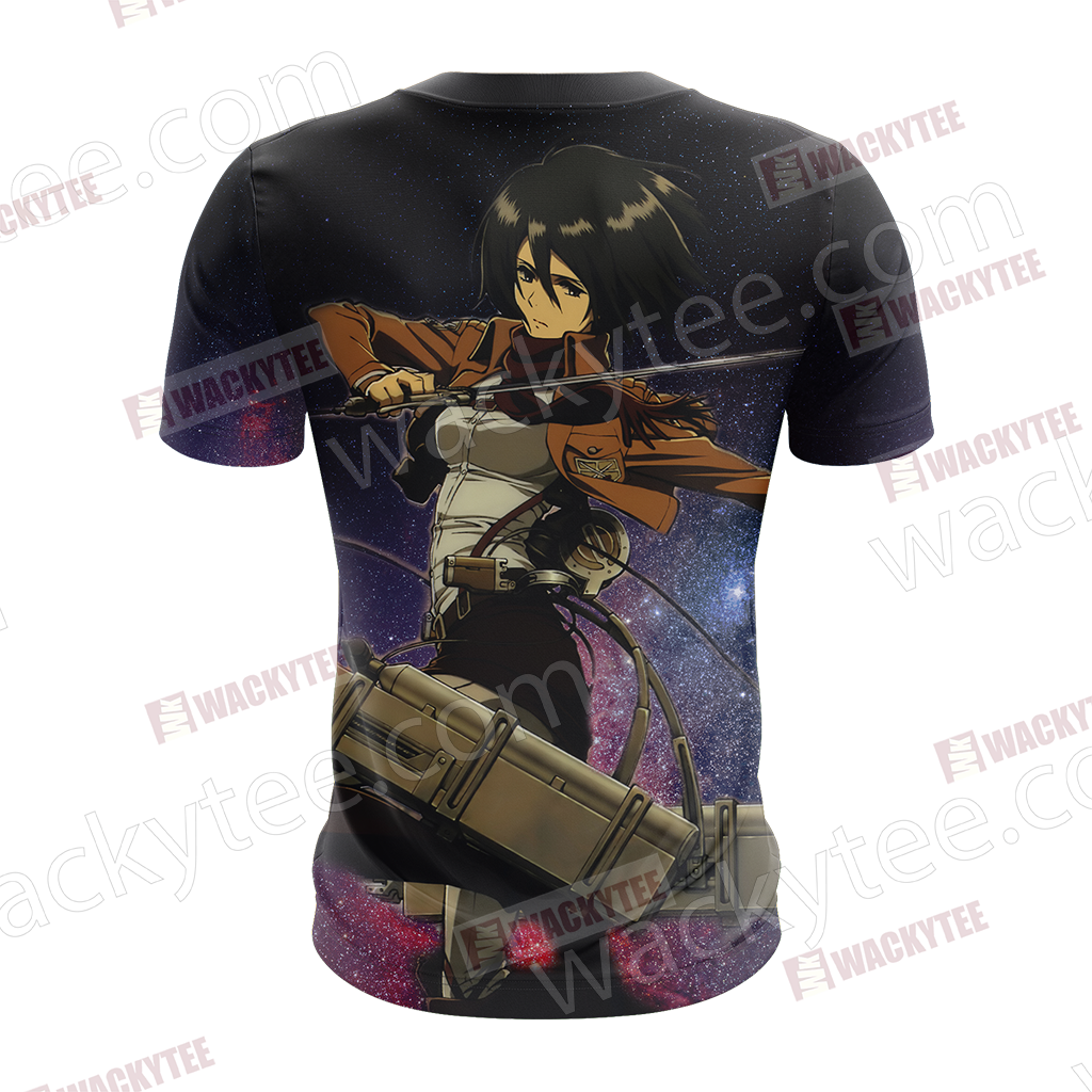 Attack On Titan - Mikasa Unisex 3D T-shirt