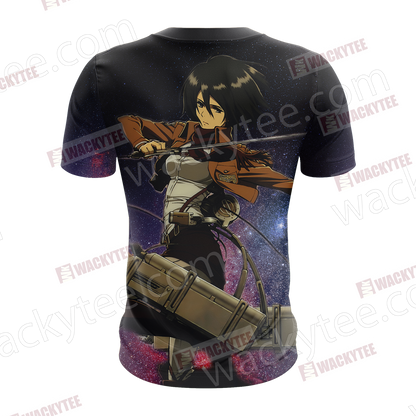 Attack On Titan - Mikasa Unisex 3D T-shirt