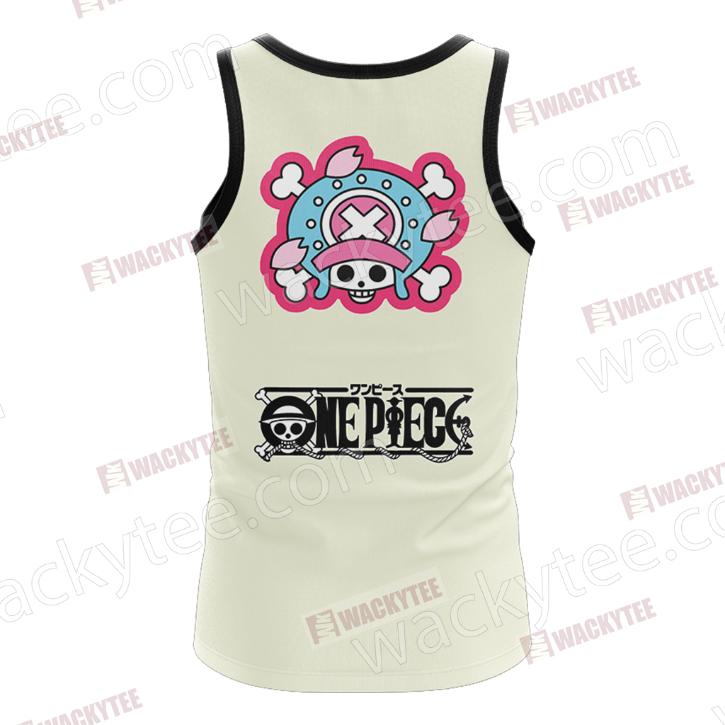 One Piece Tony Tony Chopper Monster Minimalist 3D Tank Top
