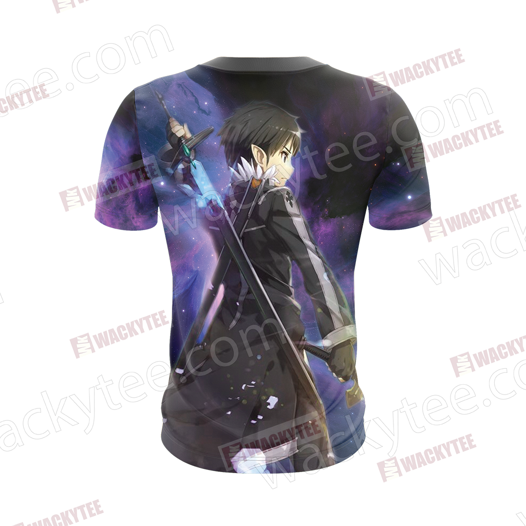 Sword Art Online Kirito Unisex 3D T-shirt