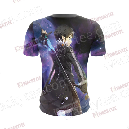 Sword Art Online Kirito Unisex 3D T-shirt