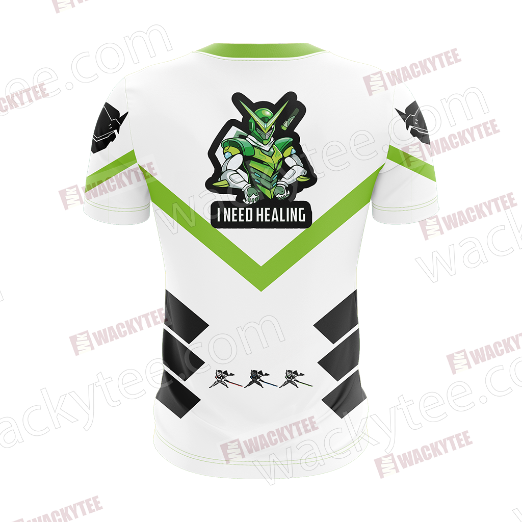 Overwatch - Genji Symbol Unisex 3D T-shirt