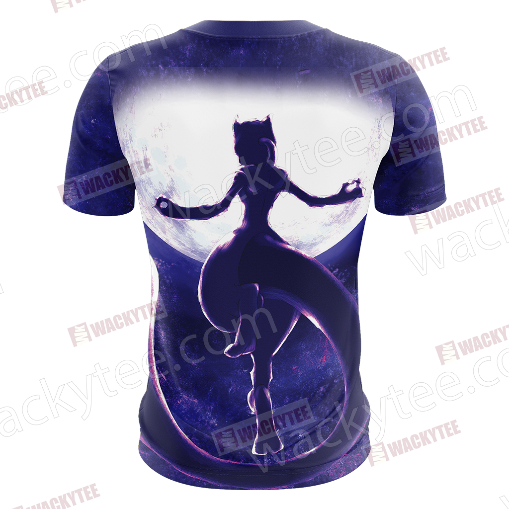 Pokemon Mewtwo Unisex 3D T-shirt