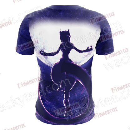 Pokemon Mewtwo Unisex 3D T-shirt