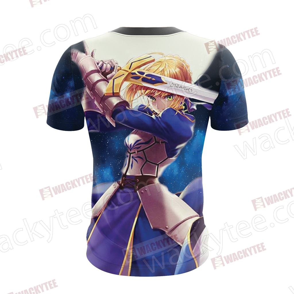 Fate/Stay Night Saber 3D T-shirt