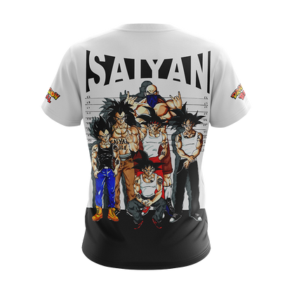 Dragon Ball - Saiyan Gang Unisex 3D T-shirt