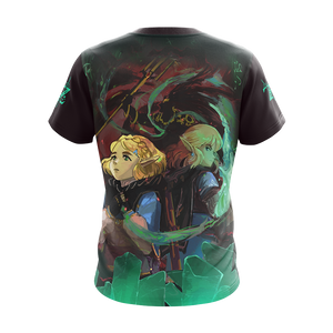 The Legend Of Zelda: Breath Of The Wild (BotW) Link, Zelda And Ganondorf Unisex 3D T-shirt