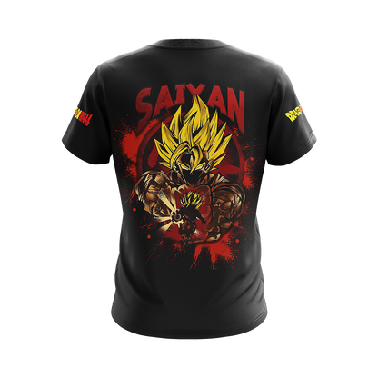 Dragon Ball Son Goku Super Saiyan Unisex 3D T-shirt
