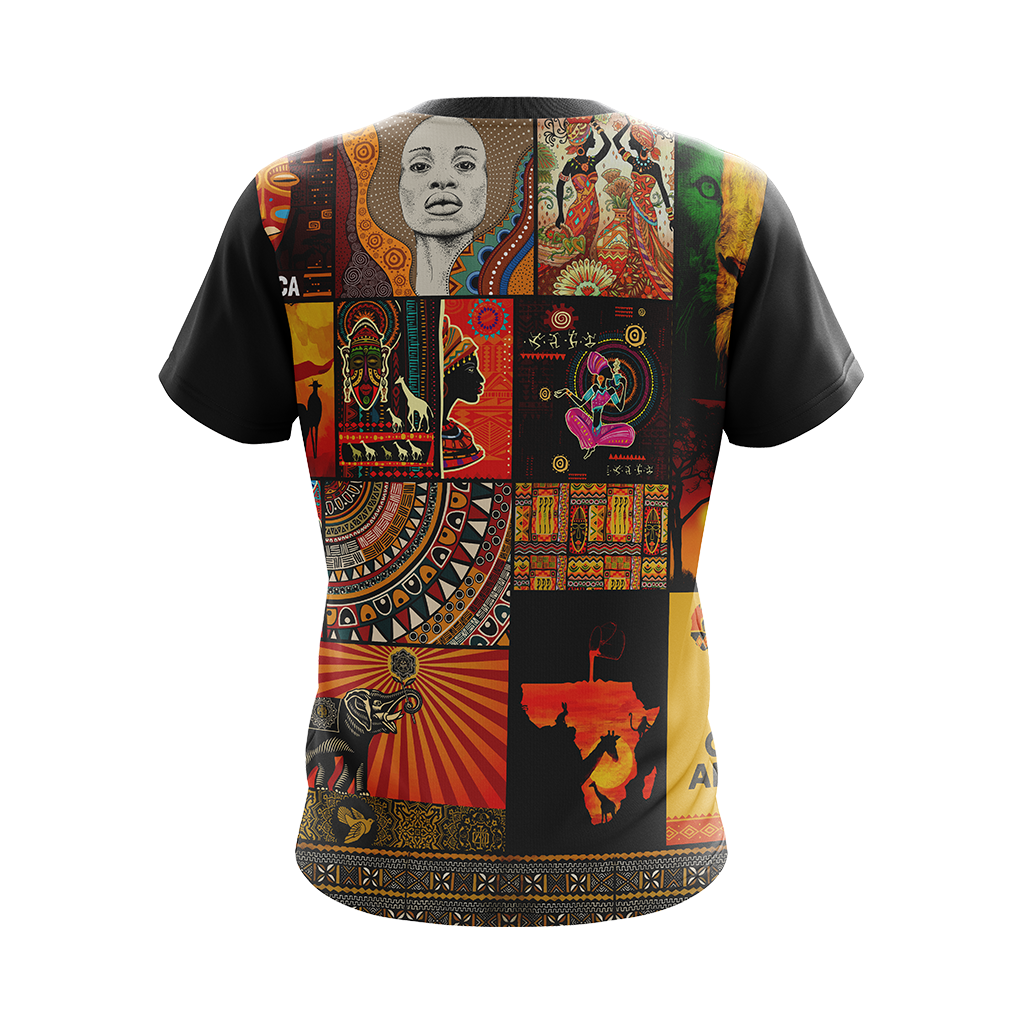 African Culture Unisex T-shirt Zip Hoodie Pullover Hoodie
