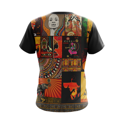 African Culture Unisex T-shirt Zip Hoodie Pullover Hoodie