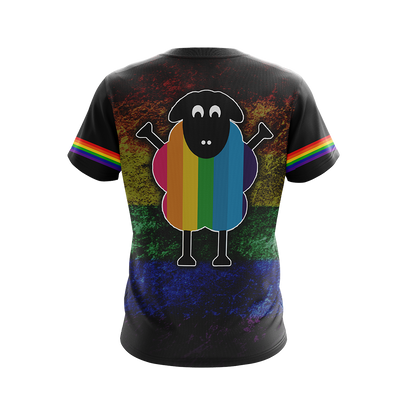 LGBT - I Am Rainbow Sheep Of The The Family Unisex 3D T-shirt