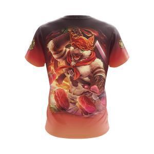 Monster Hunter Meowscular Chef Unisex 3D T-shirt