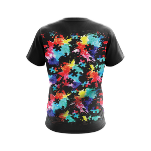 Autism Mama Bear Unisex 3D T-shirt