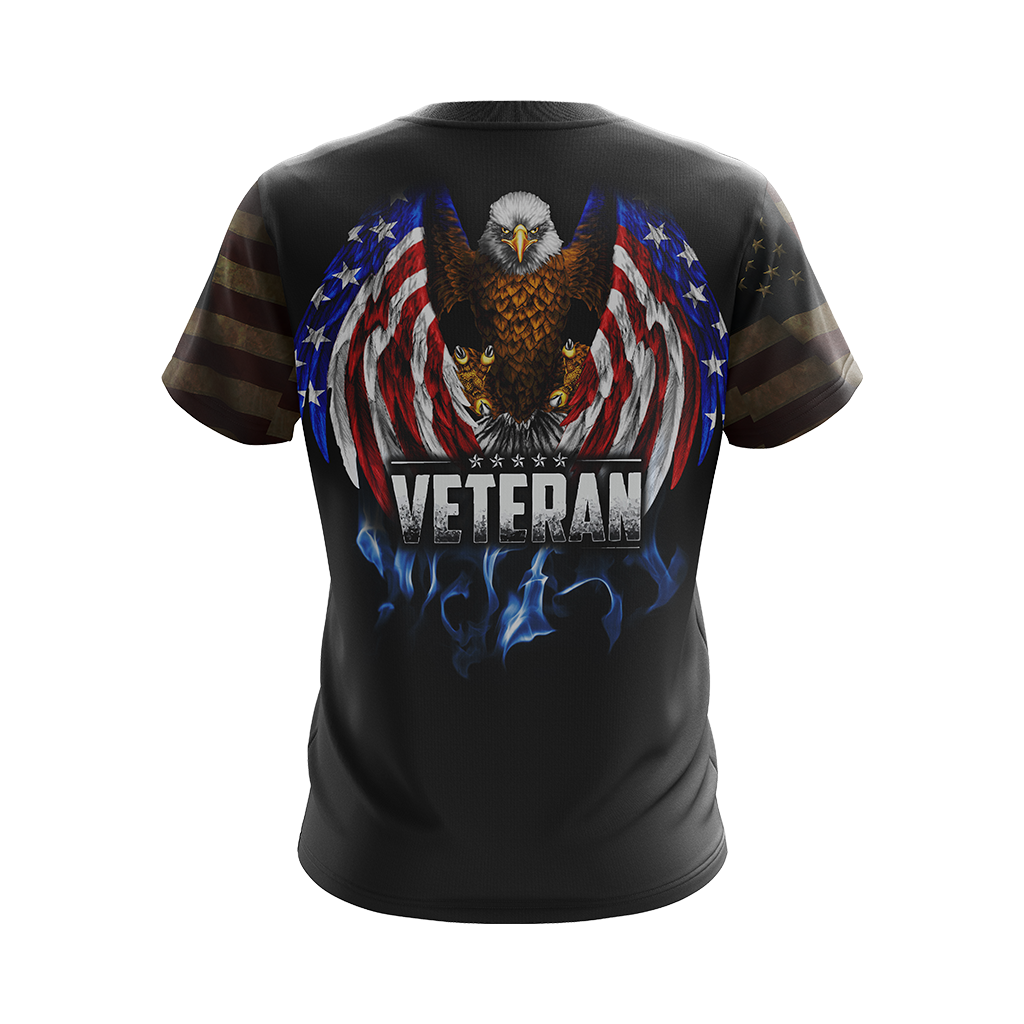 I Am A U.S. Veteran I Believe In God Family And Country Unisex 3D T-shirt