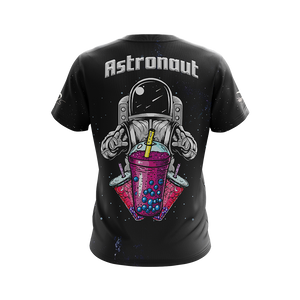 Bubble Tea x Astronaut Unisex 3D T-shirt