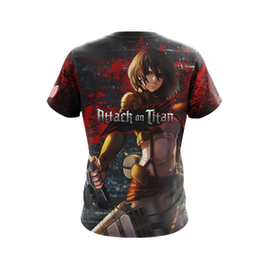 Attack on Titan - Mikasa Ackerman New Unisex 3D T-shirt
