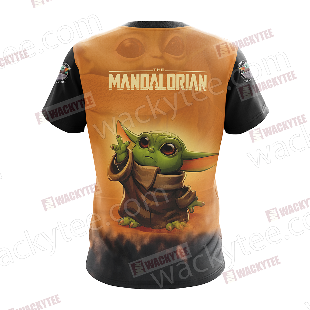 Star Wars The Mandalorian Baby Yoda Unisex 3D T-shirt