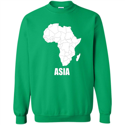 Africa Asia Funny t-shirts - Humor T-shirts Irish Green