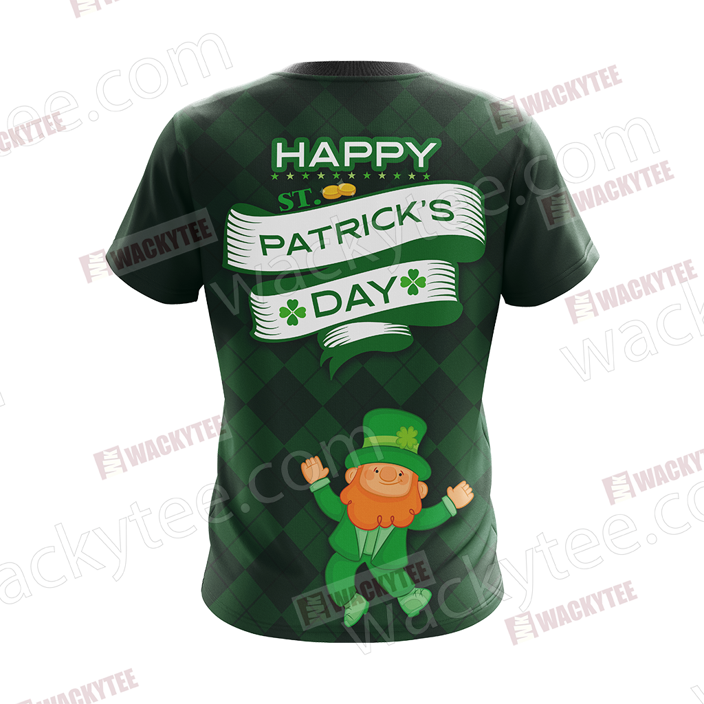 Happy Saint Patrick's Day Unisex 3D T-shirt