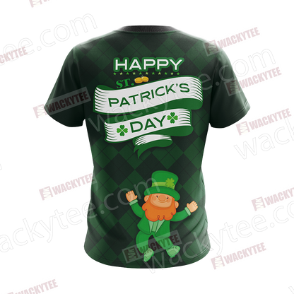 Happy Saint Patrick's Day Unisex 3D T-shirt