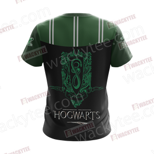 Harry Potter Hogwarts Uniform Slytherin House Unisex 3D T-shirt
