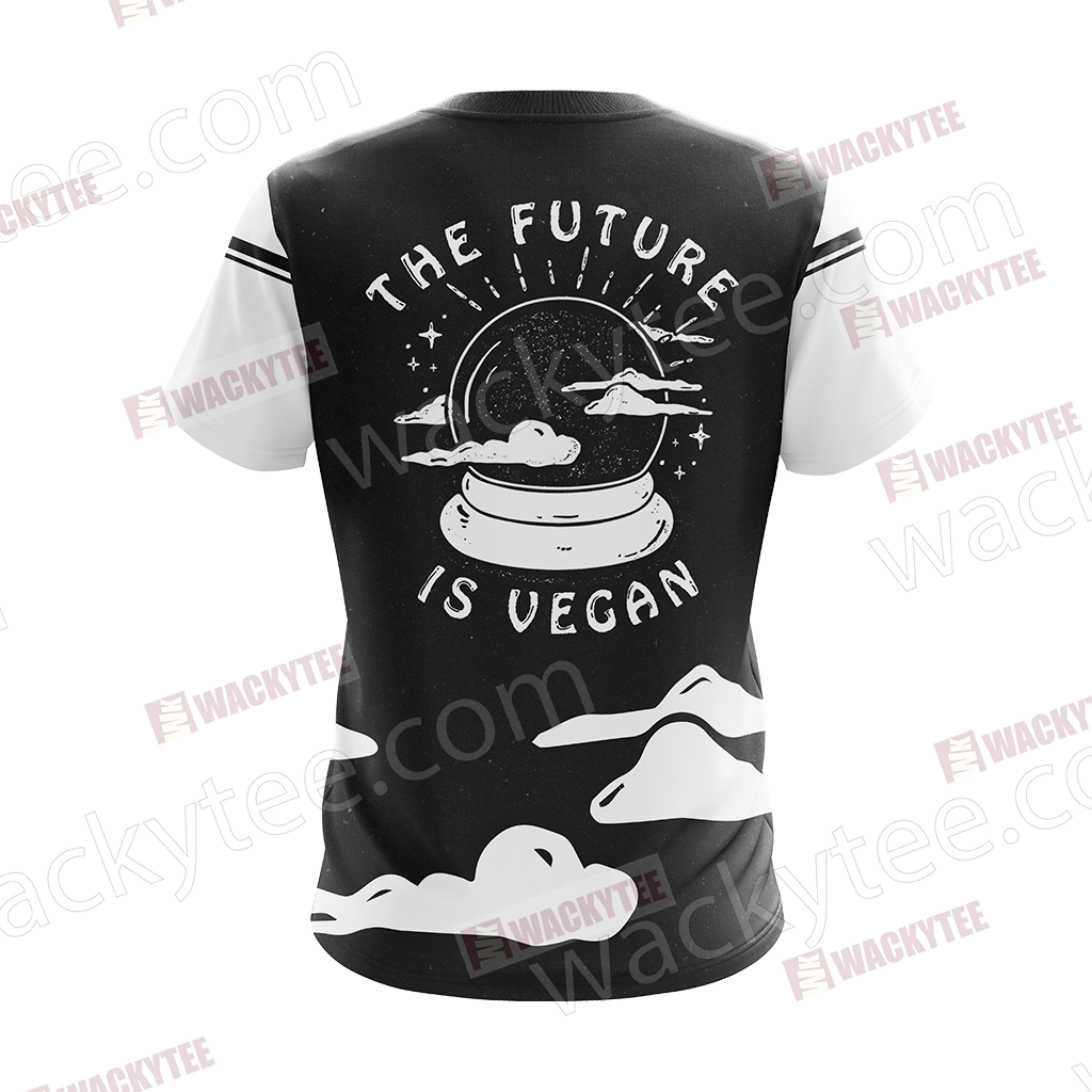 The Future Is Vegan Unisex 3D T-shirt
