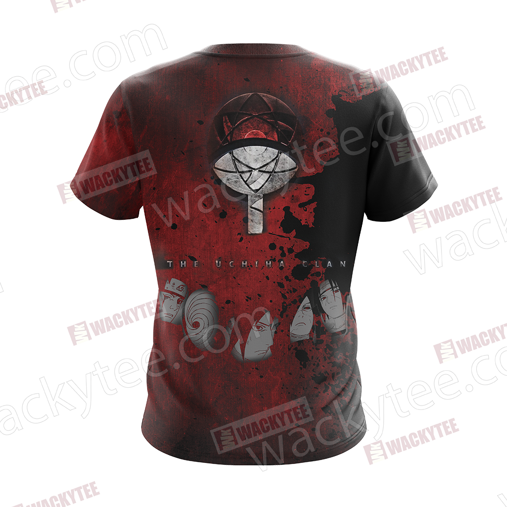 Naruto - Uchiha Clan New Unisex 3D T-shirt
