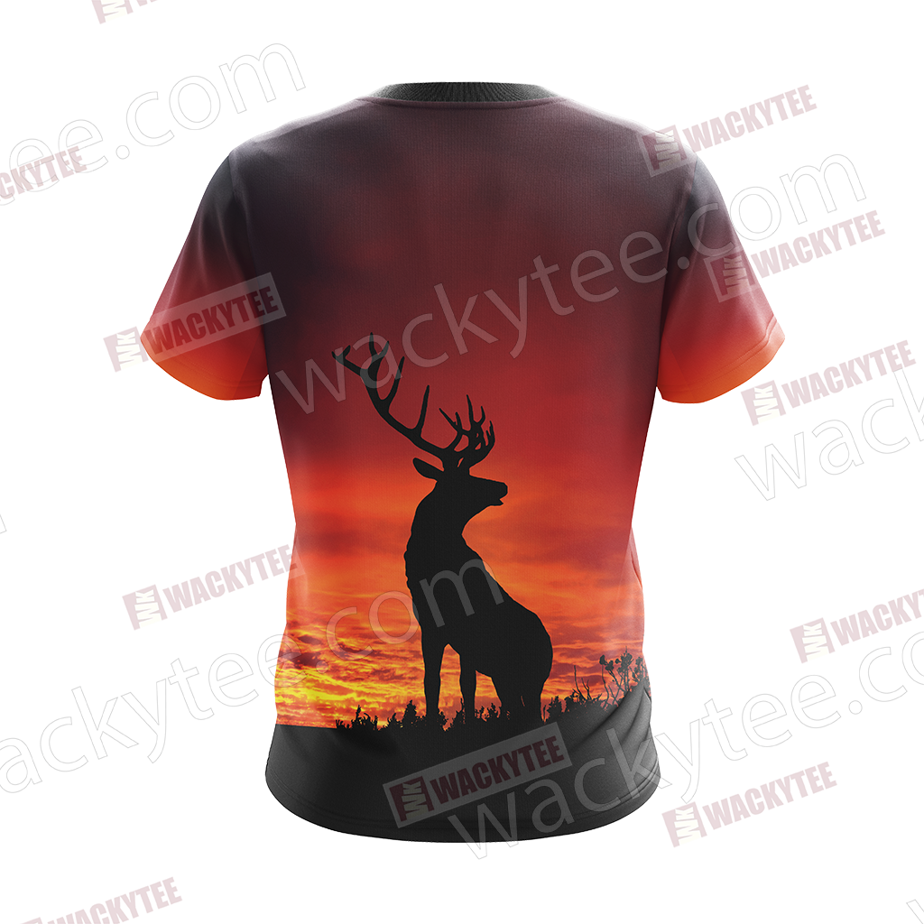 Hunting - Deer New Look Unisex 3D T-shirt