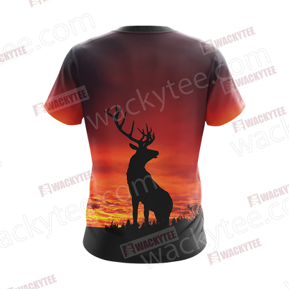 Hunting - Deer New Look Unisex 3D T-shirt