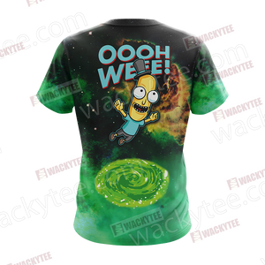 Mr.Poopybutthole Rick and Morty Unisex 3D T-shirt