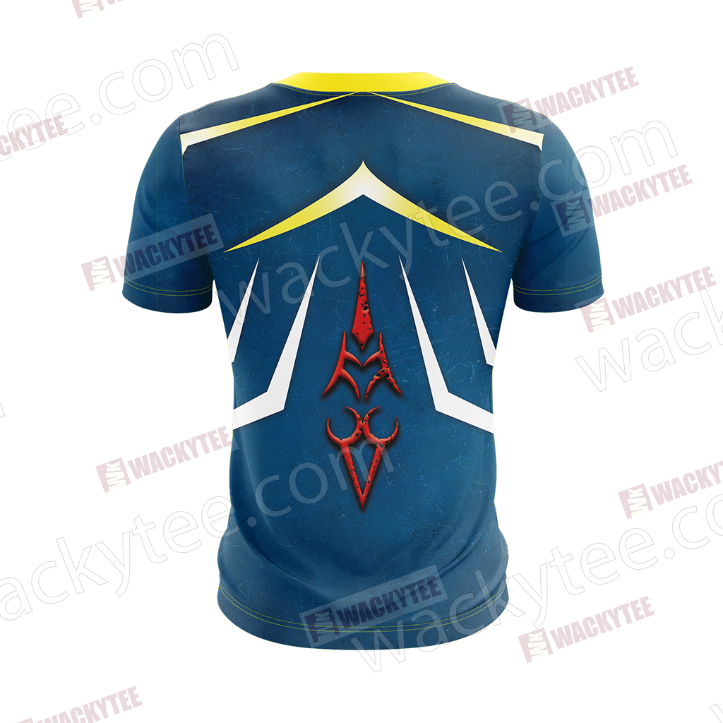 Fate/ Stay Night - Saber symbol Unisex 3D T-shirt