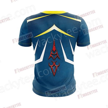 Fate/ Stay Night - Saber symbol Unisex 3D T-shirt