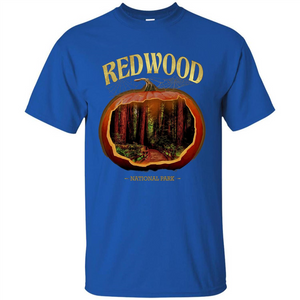 Redwood National Park T-Shirt Halloween Pumpkin