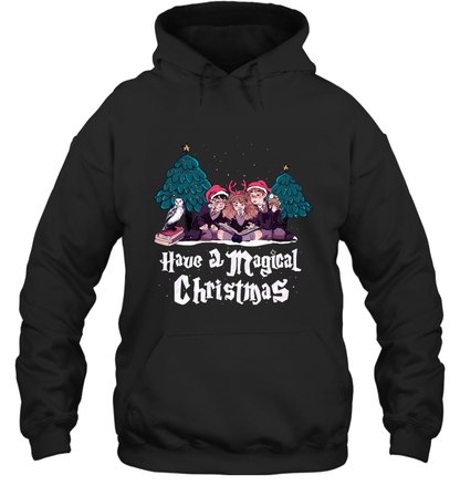 Have A Magical Christmas Harry Potter Hoodie Hoodie Black