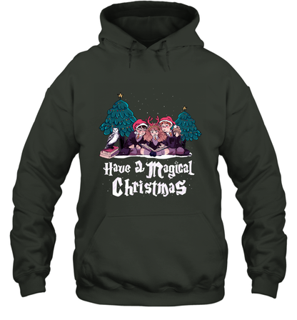 Have A Magical Christmas Harry Potter Hoodie Hoodie Forest