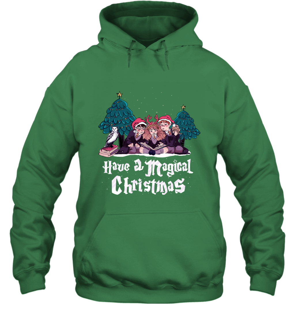 Have A Magical Christmas Harry Potter Hoodie Hoodie Irish