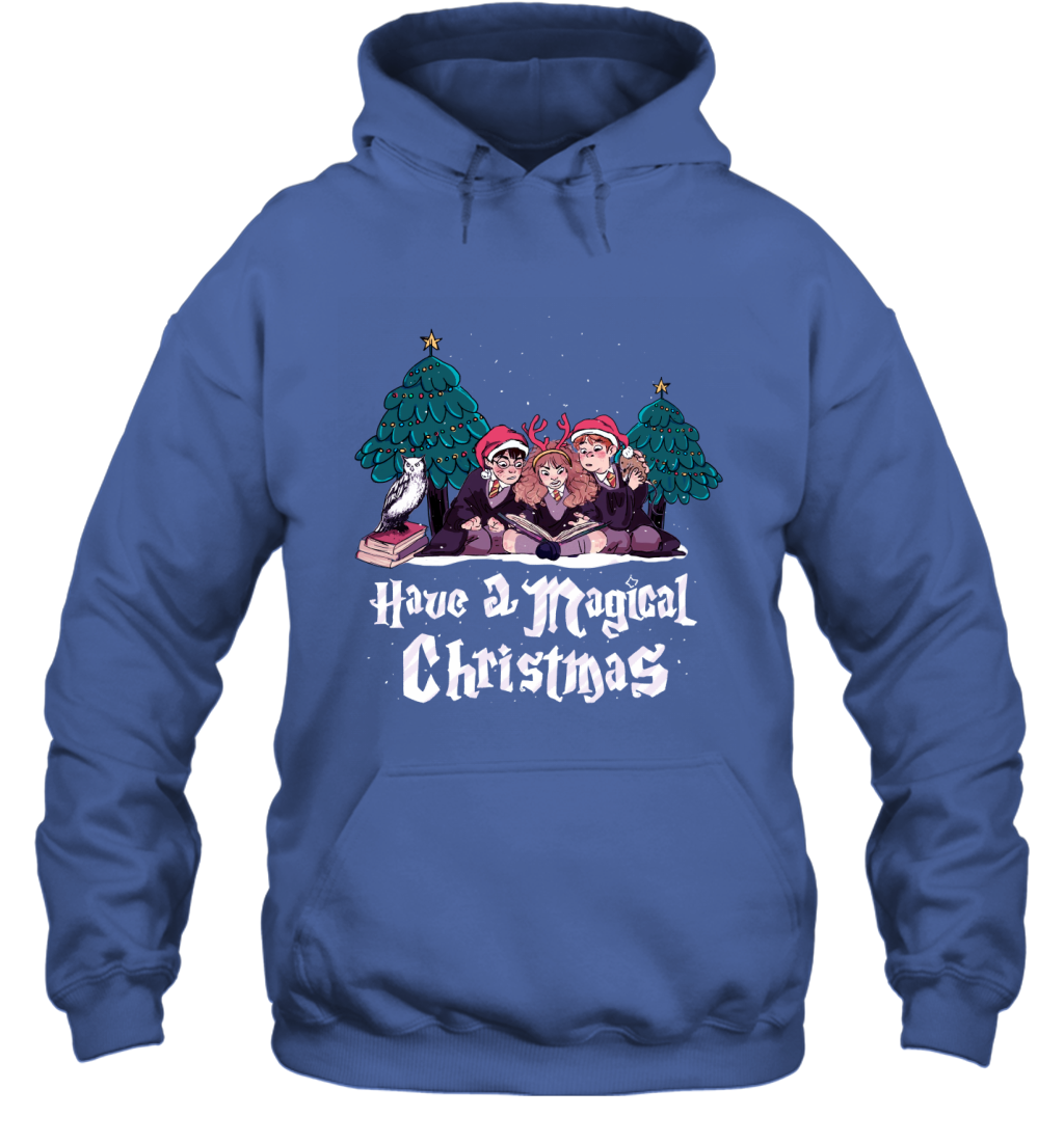 Have A Magical Christmas Harry Potter Hoodie Hoodie Royal
