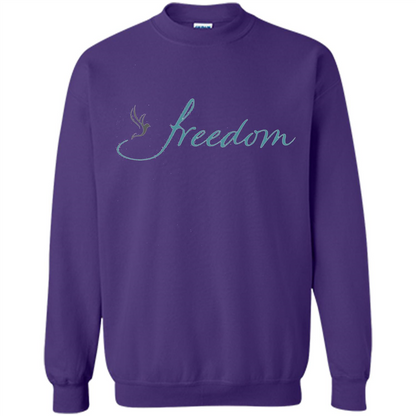 Freedom Dove T-shirt Orange